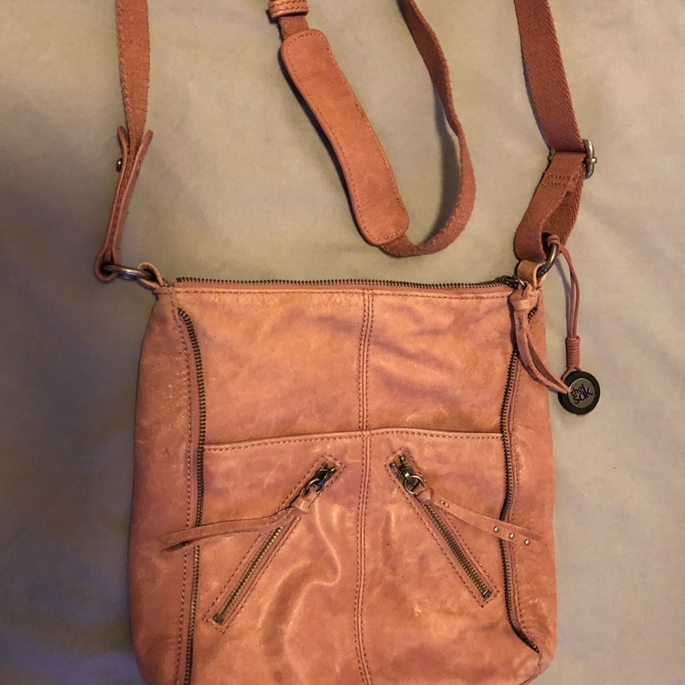 Cute rose colored crossbody